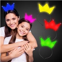 LED Assorted Crown Headbands